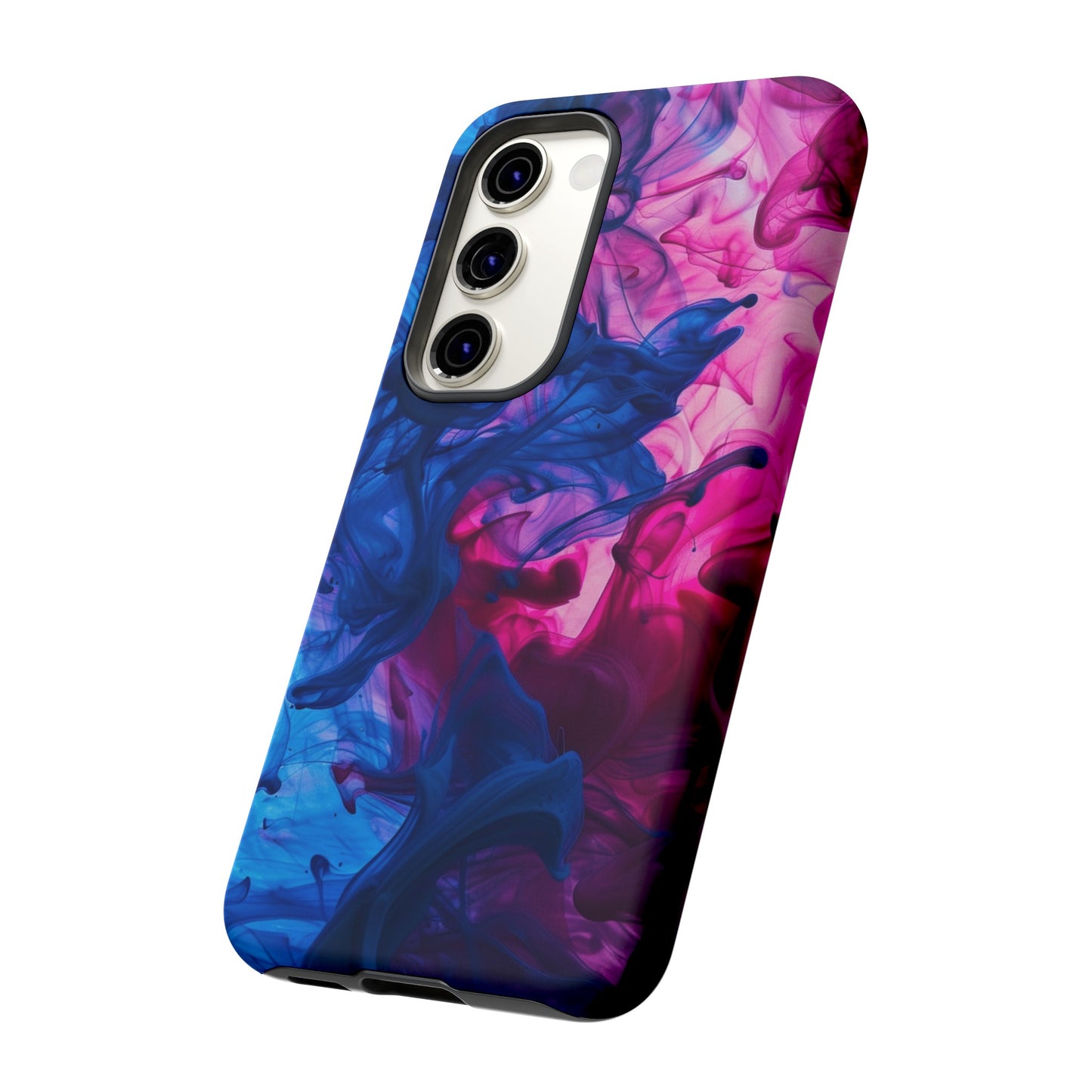 Magenta and Blue Color Explosion Phone Case