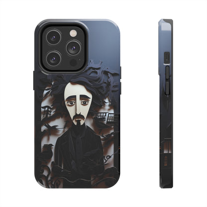 Edgar Allan Poe Gothic Halloween iPhone Case | Embrace the Dark Gothic Charm