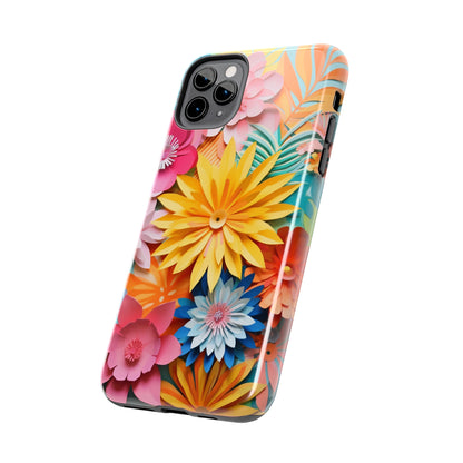 iPhone 12 Pro Max Artistry: Paper Floral Design – Crafted Elegance for iPhone 13 Pro and iPhone XR Enthusiasts