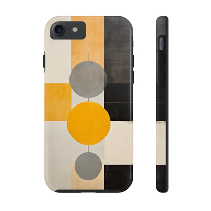 Atomic Era Meets Modern: Mid-Century Art Atomic Design Tough Case for iPhone