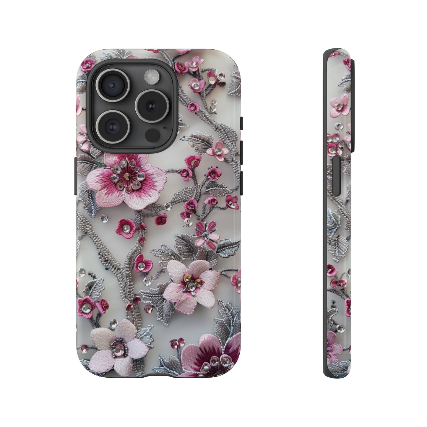 Coquette Aesthetic Floral Art iPhone 12 Case