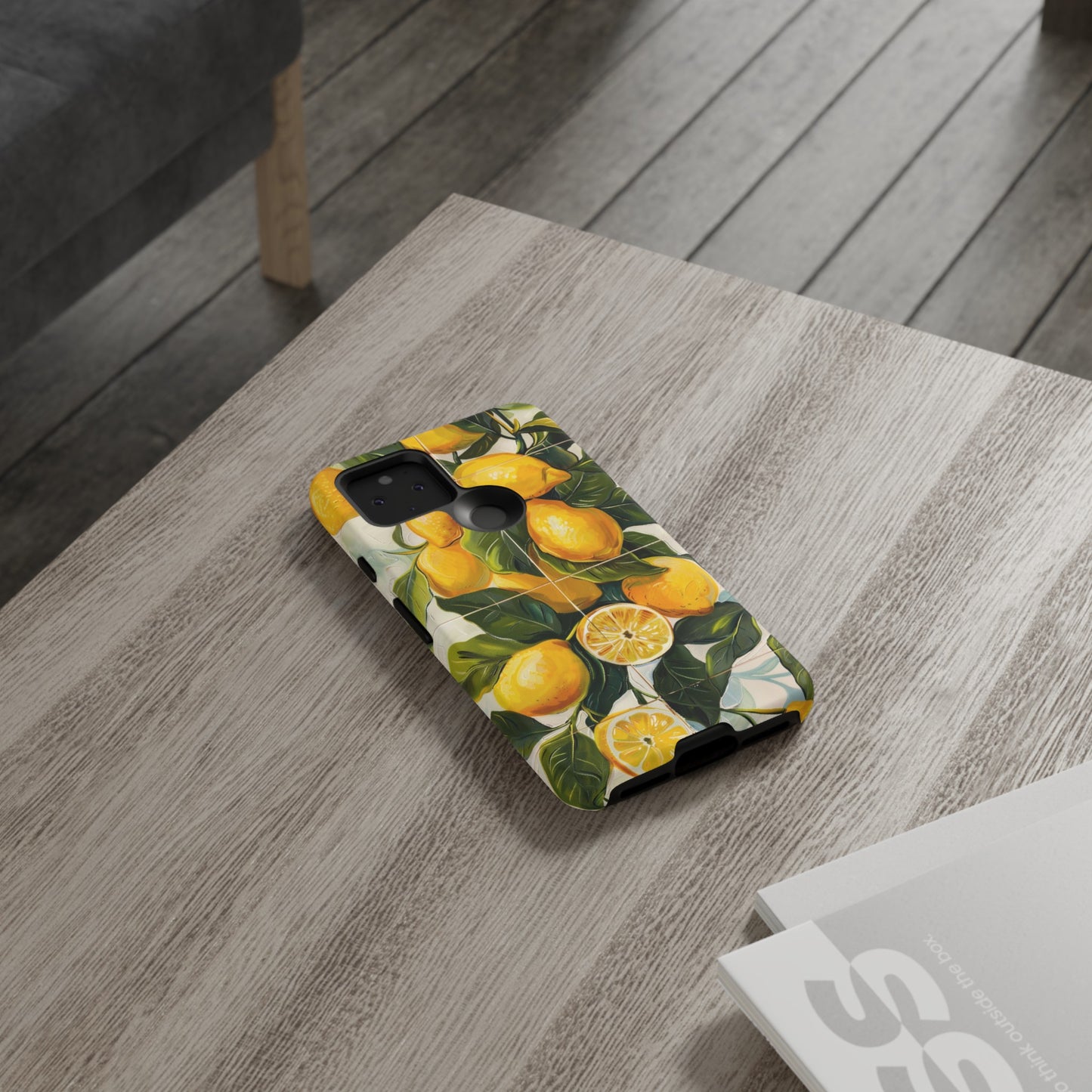 Mediterranean Lemon Italian Tile iPhone 14 Case