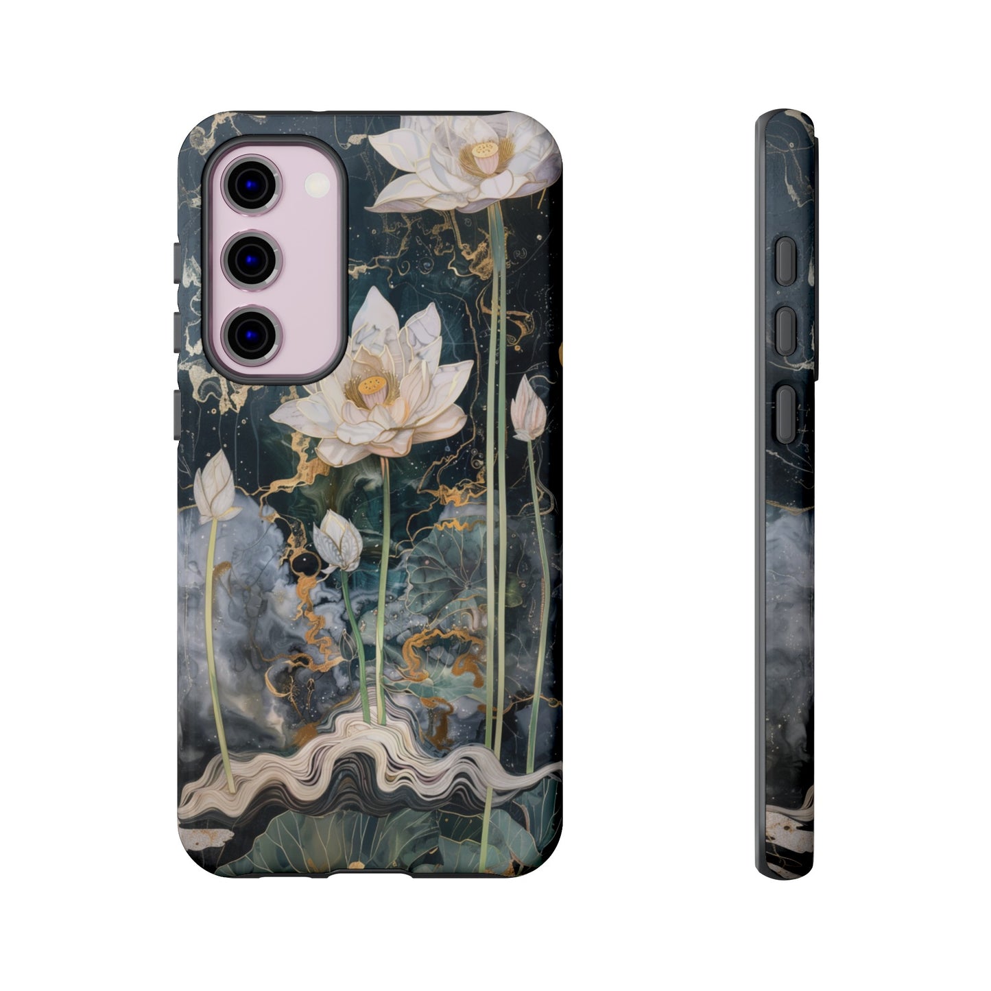 Lotus Floral Zen Art Phone Case