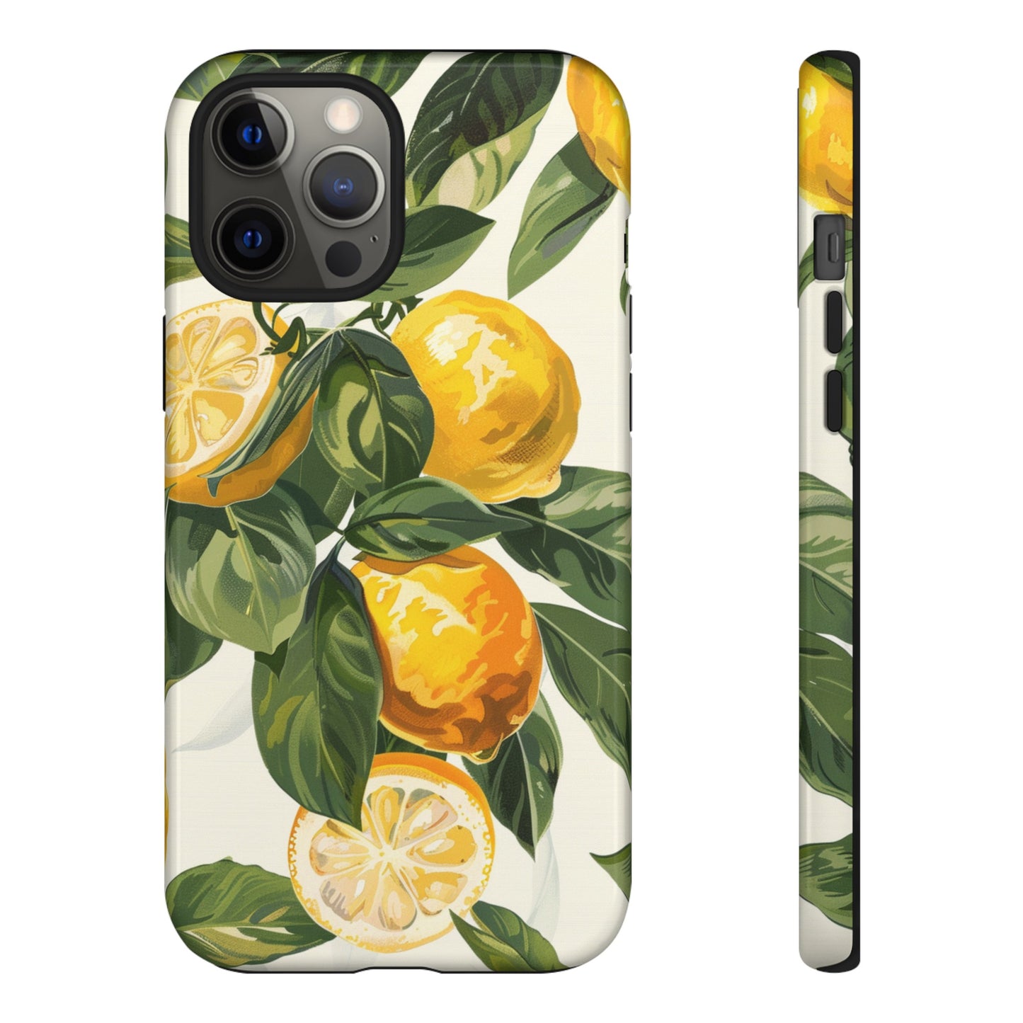 Yellow Lemon Italian  Painting iPhone 13 Case