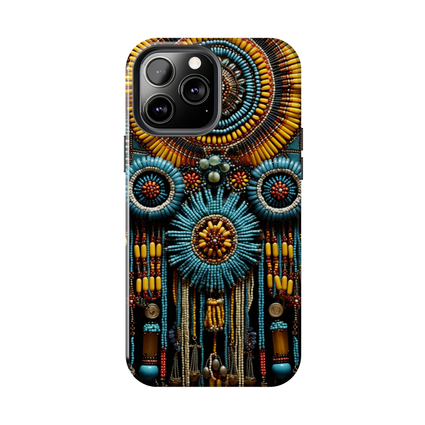 Native American Beadwork iPhone Case | Crafted Elegance with Cultural Heritage