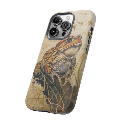 Toad on a Branch Japanese Style Art Painting Phone Case