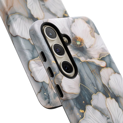 Flowers and Gold Phone Case