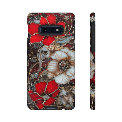 Stained Glass Floral Paisley Explosion Phone Case