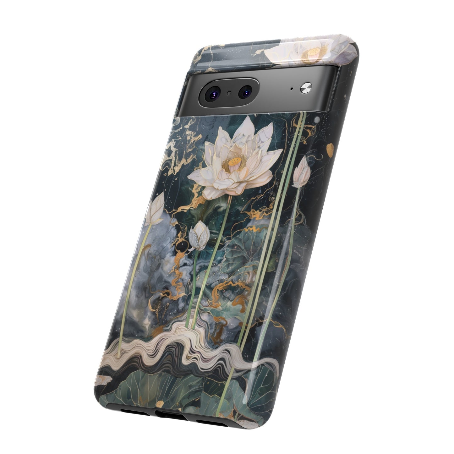 Lotus Floral Zen Art Phone Case