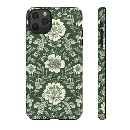 Floral Sage Green Wildflower Phone Case