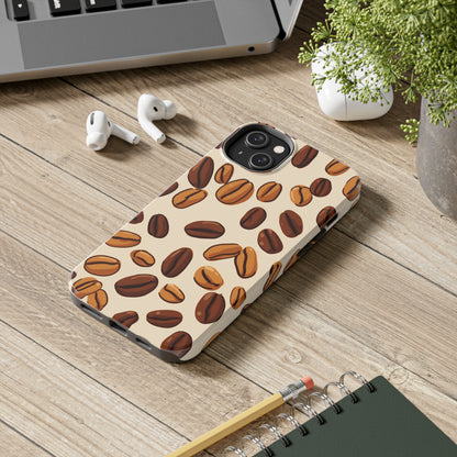 Awaken the Senses: Fresh Coffee Bean Design | Aromatic iPhone Case