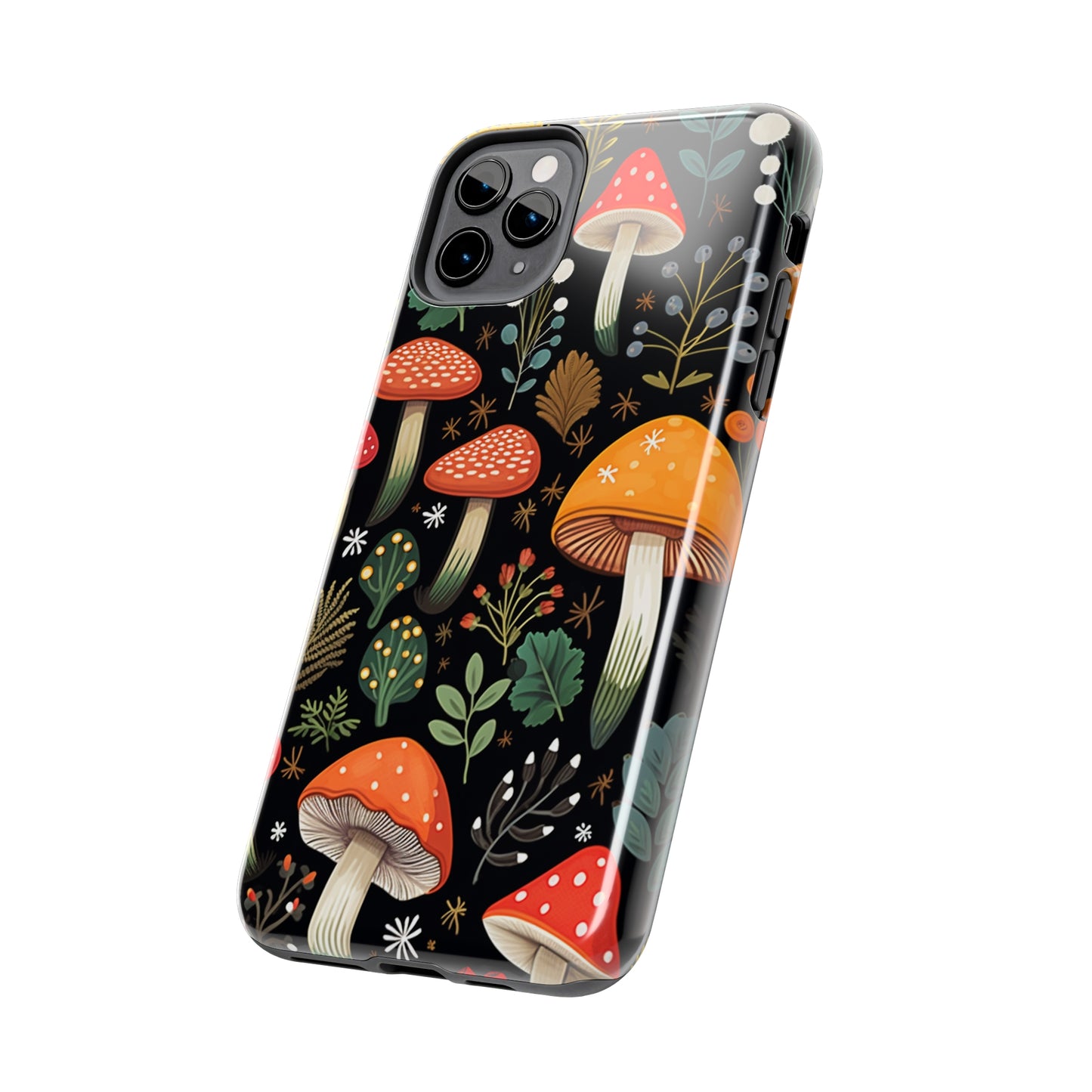 Psychedelic Magic Mushrooms Phone Case | Dive into Vintage Vibes