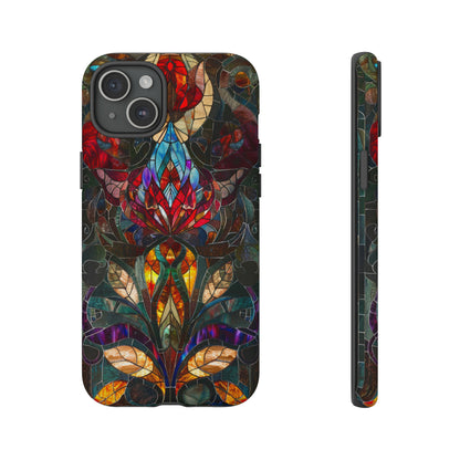 Art Deco Stained Glass floral Phone Case