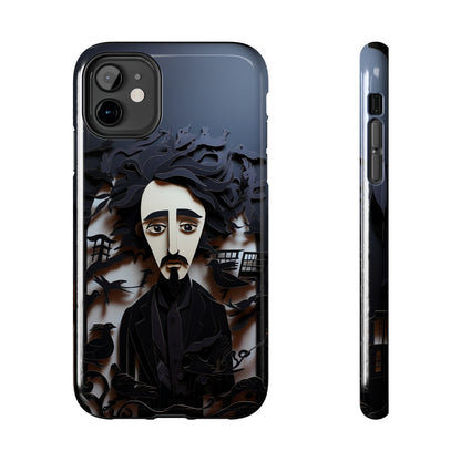 Edgar Allan Poe Gothic Halloween iPhone Case | Embrace the Dark Gothic Charm