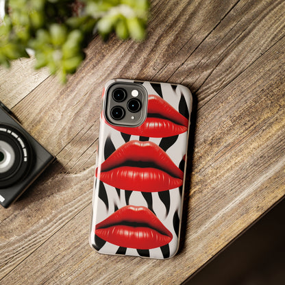 Kiss Lips iPhone Case | Expressive and Playful Design for iPhone 11, 12, 13, 14