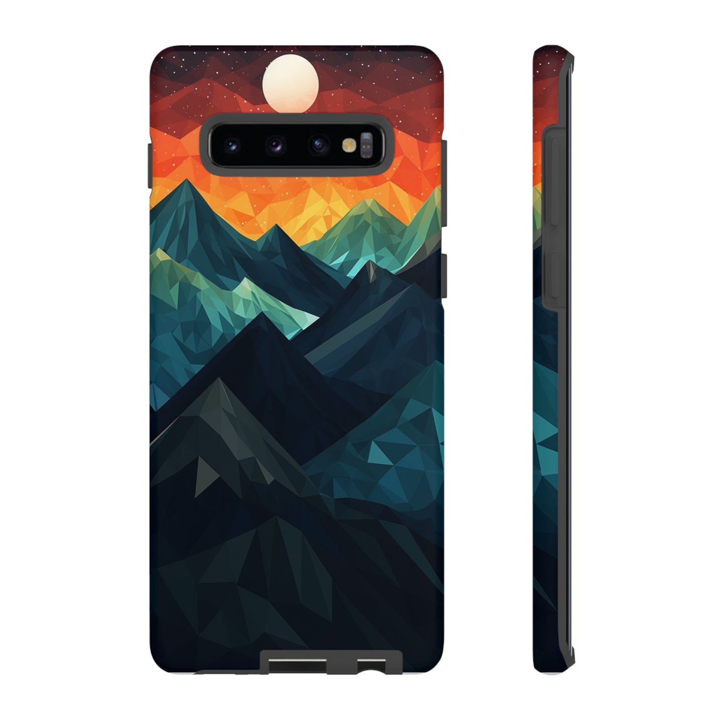 Mountain Abstract Tough Case | Embrace Nature's Beauty with a Durable Phone Case