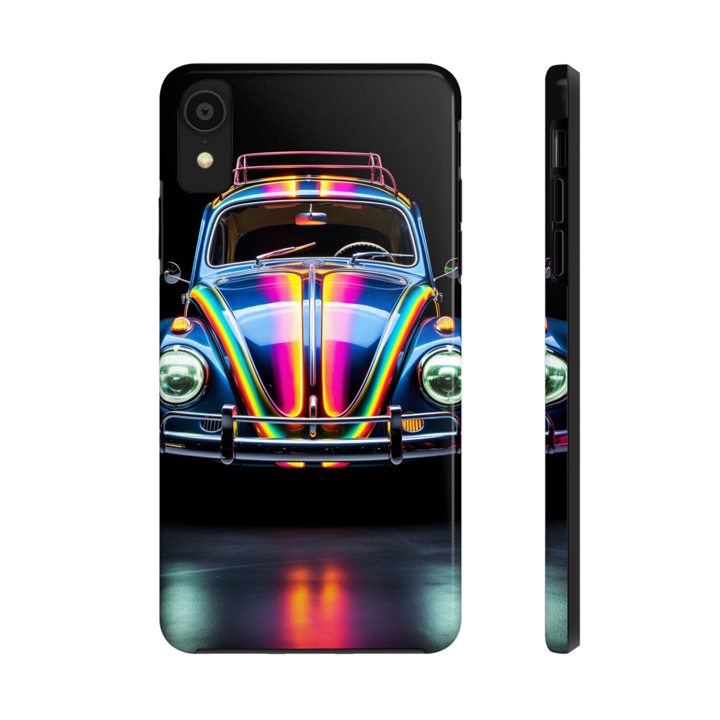 iPhone Case | Colorful Journeys: Psychedelic VW Bug iPhone Tough Case