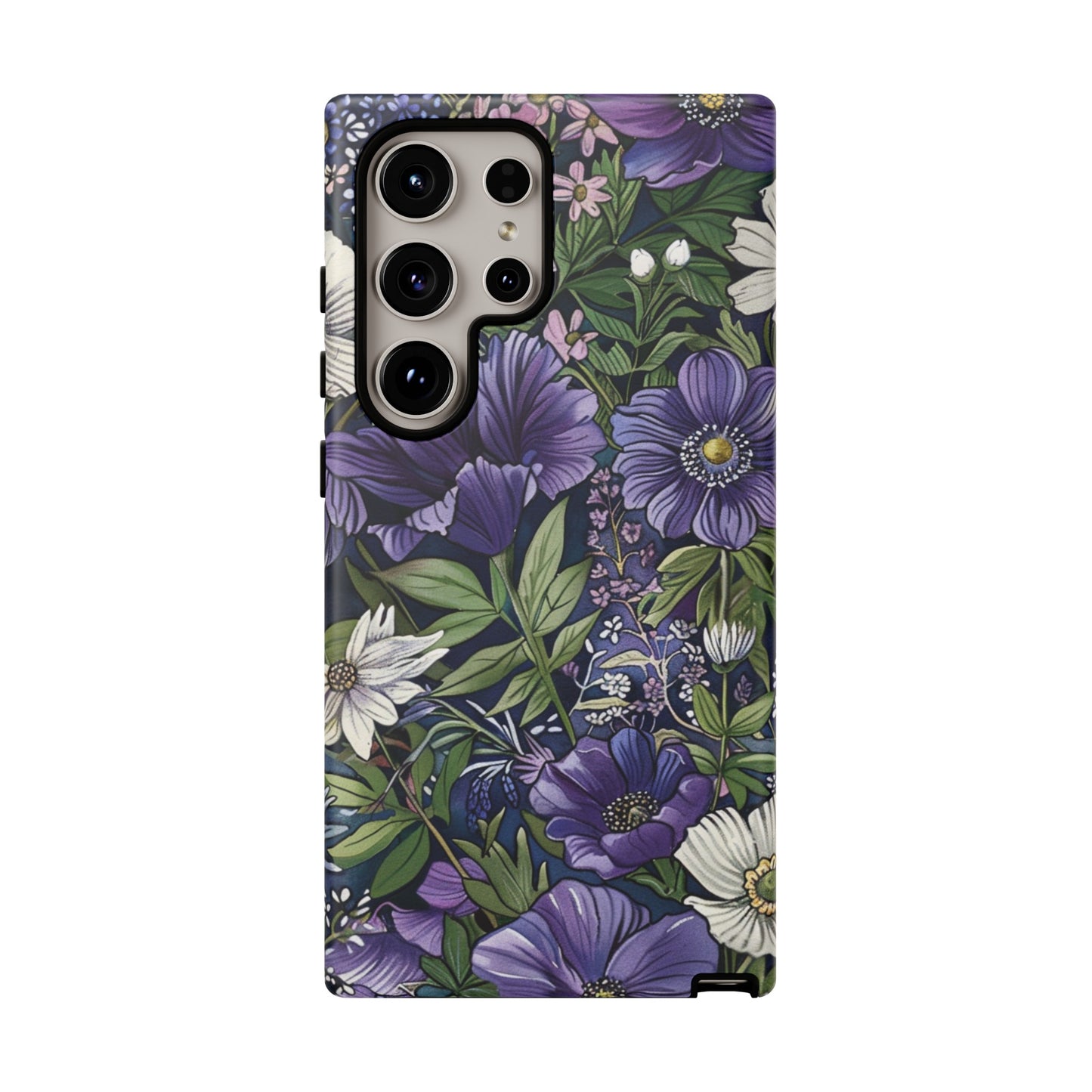 Floral Sage Purple Wildflower Phone Case