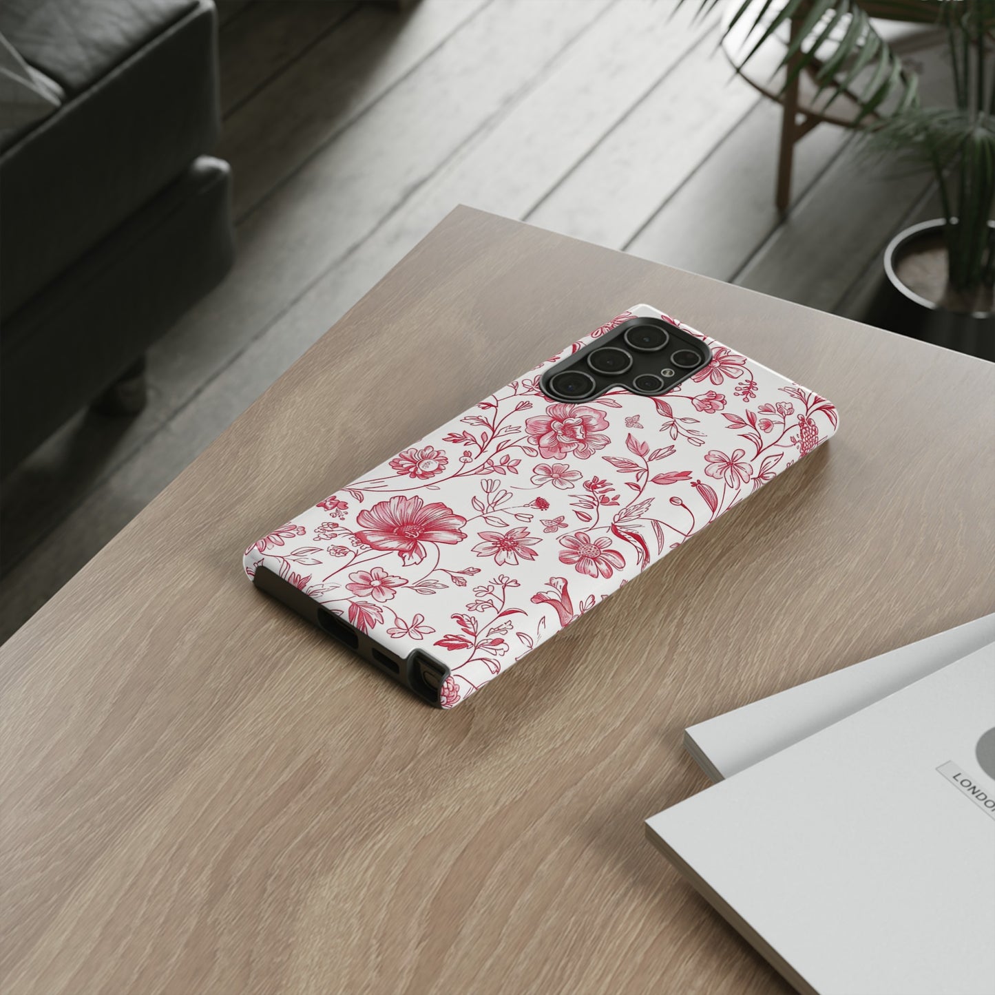 Pink Floral Wildflower Phone Case