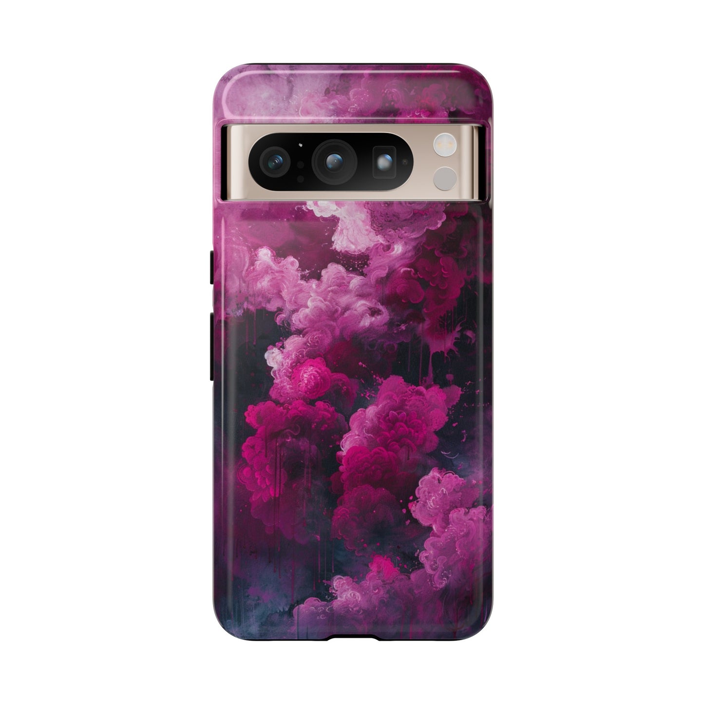 Magenta and Blue Color Explosion Phone Case