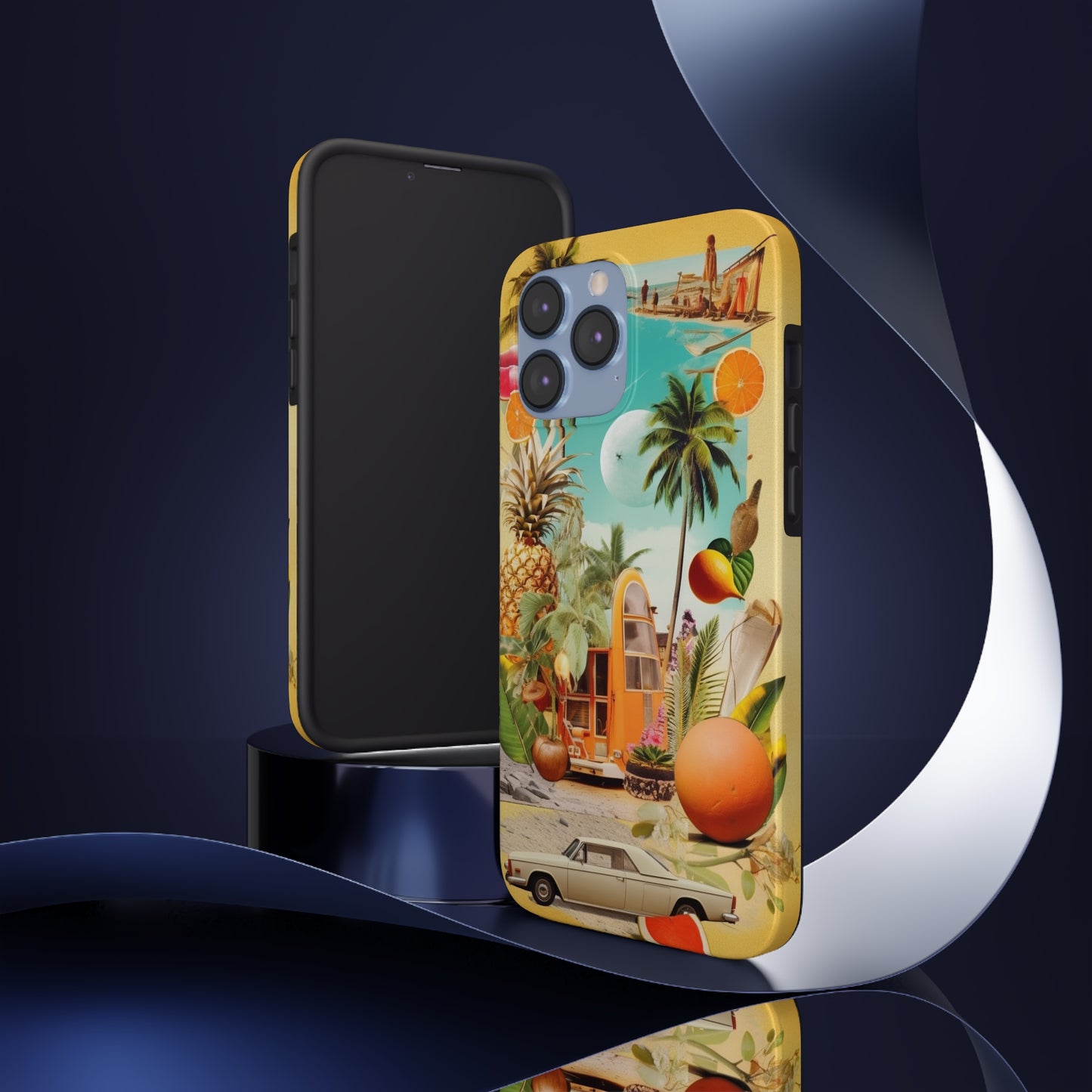 Summer Vibrations iPhone Tough Case | Embrace the Energetic Spirit of Summer with Reliable Protection