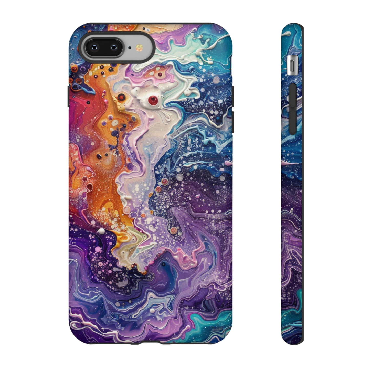 Trippy Psychedelic Color Waves Phone Case