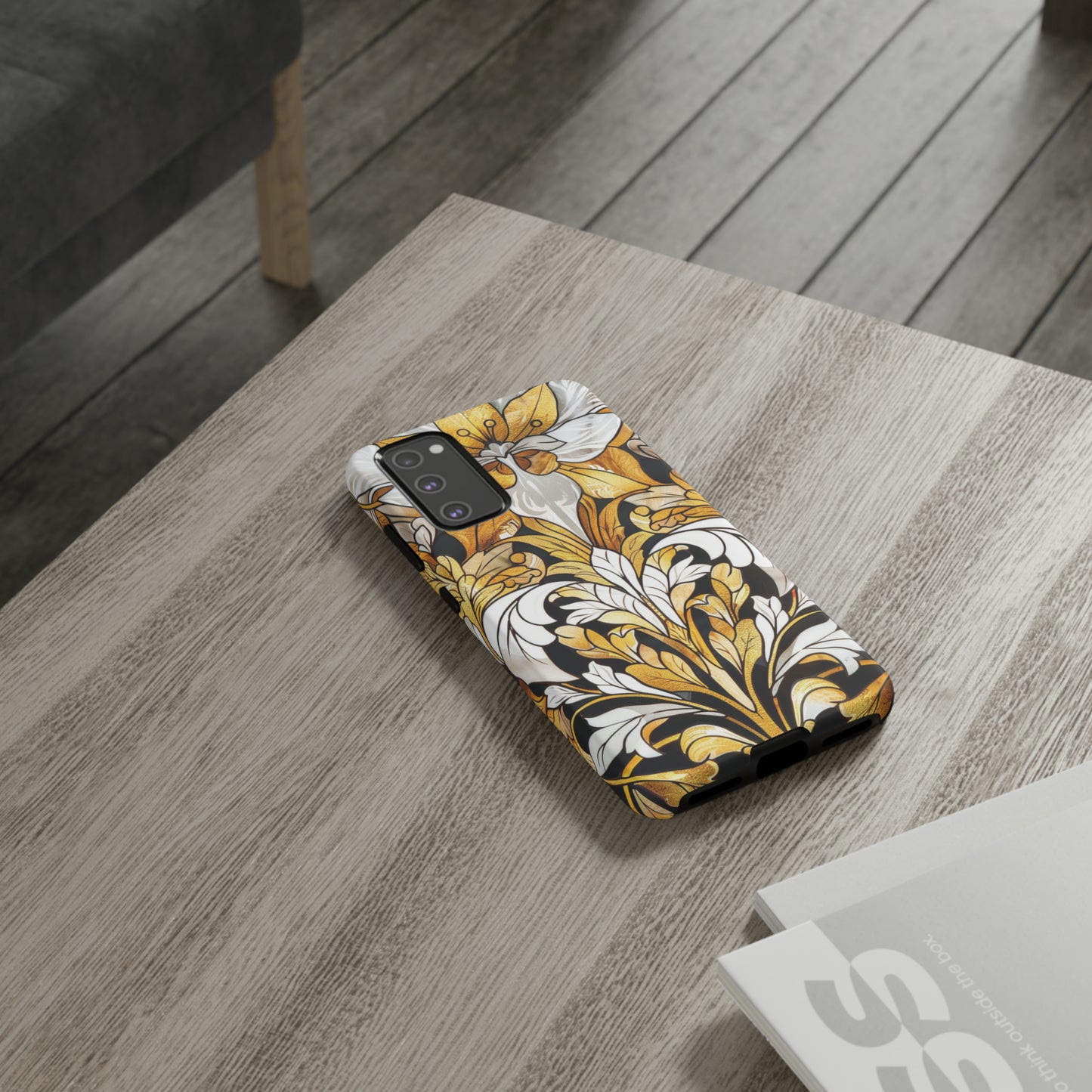 Art Deco Stained Glass floral Phone Case