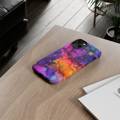 Floral Color Explosion iPhone 12 Case