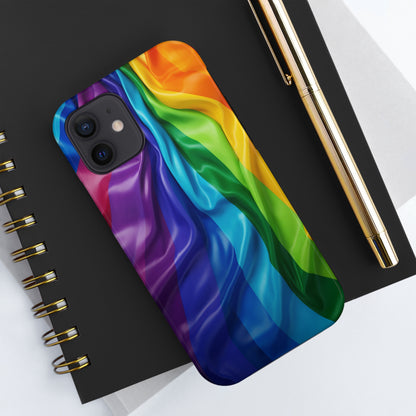 Gay Pride Rainbow Flag iPhone Case | Embrace Love, Equality, and LGBTQ+ Pride