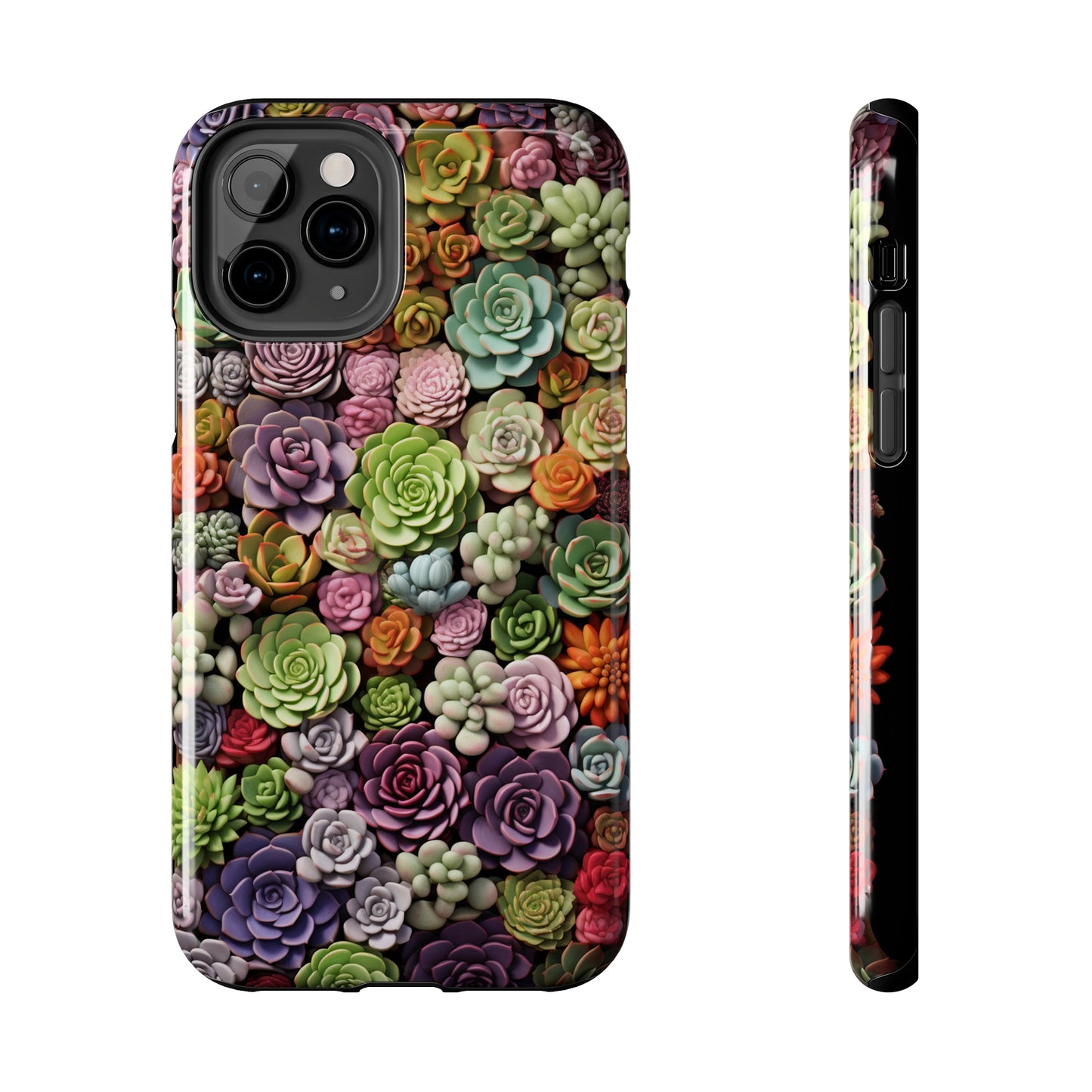 Succulent Desert Cactus Floral iPhone Case | Embrace the Beauty of Arid Elegance