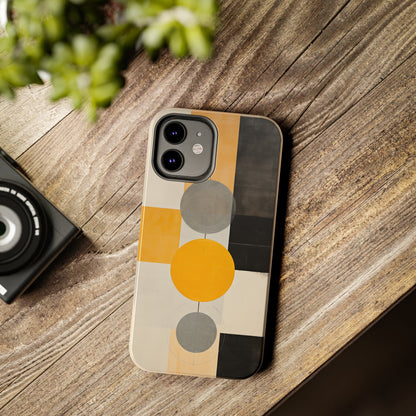 Atomic Era Meets Modern: Mid-Century Art Atomic Design Tough Case for iPhone