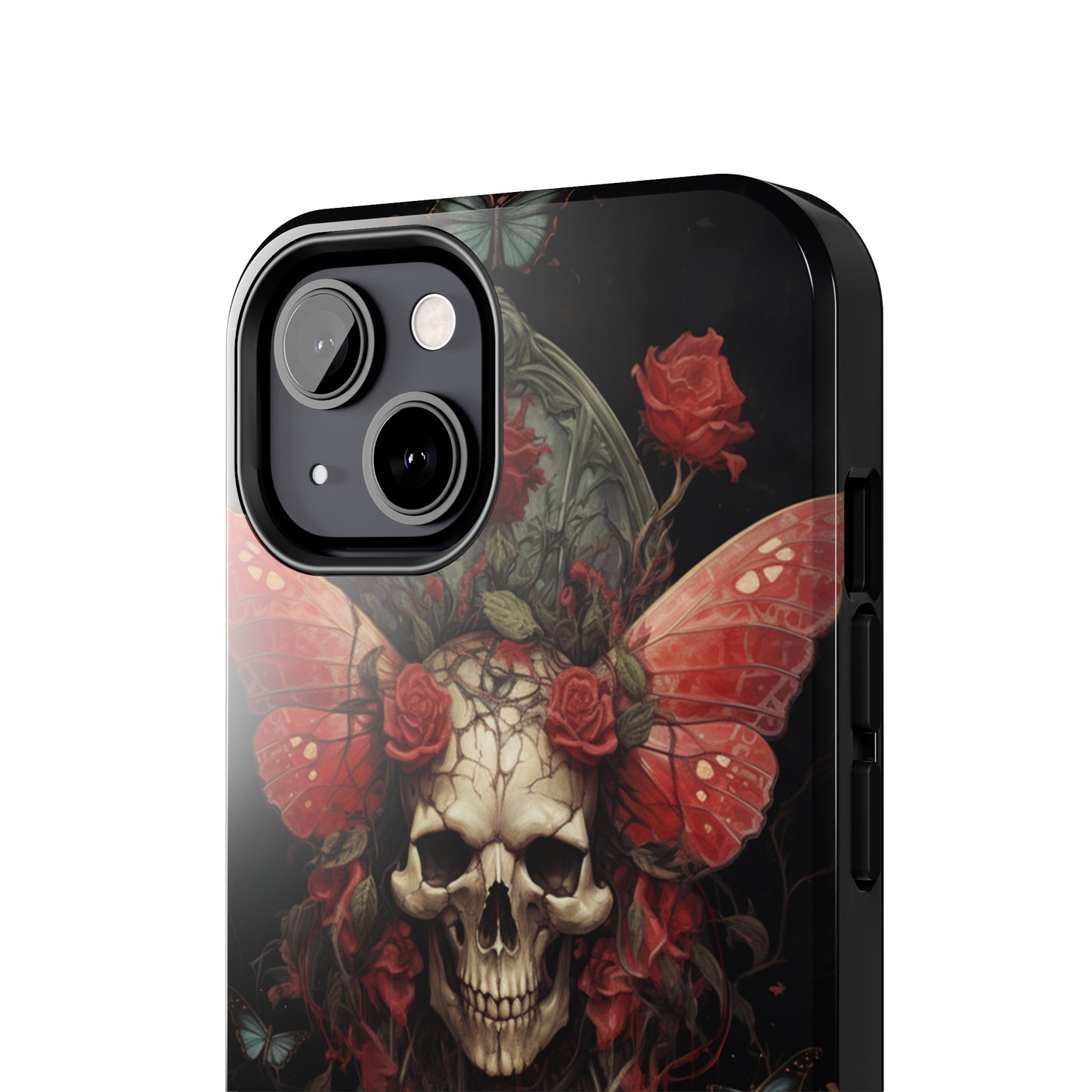 Deadhead Moth Gothic Dark Academia iPhone Case | Embrace Mysterious Elegance