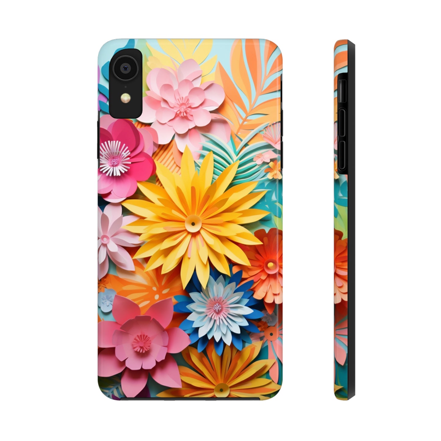 iPhone 12 Pro Max Artistry: Paper Floral Design – Crafted Elegance for iPhone 13 Pro and iPhone XR Enthusiasts