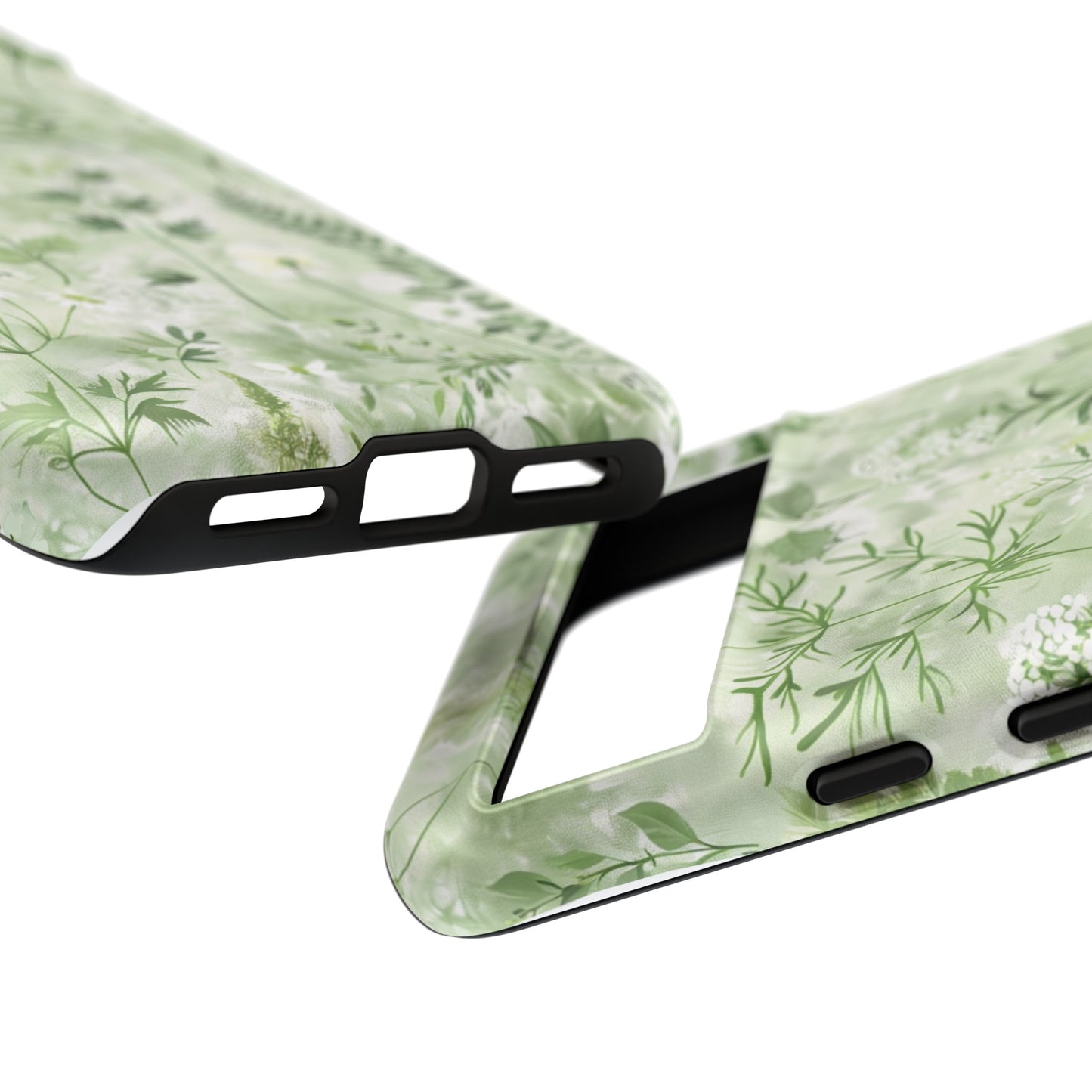 Floral Sage Green Wildflower Phone Case