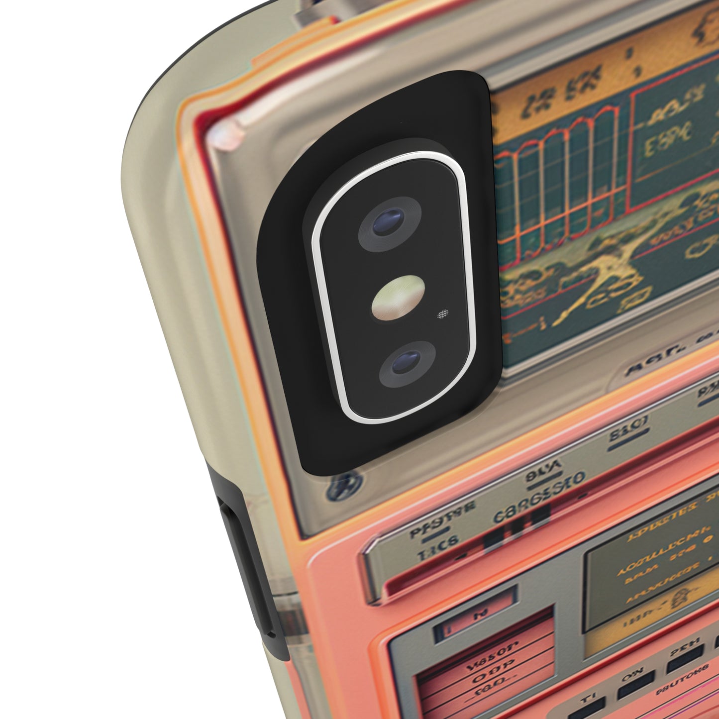 Cyberpunk Retro Walkman Nostalgia | Vintage Beats Revival iPhone Case