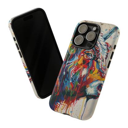 Whole Lotta Bull Abstract Phone Case