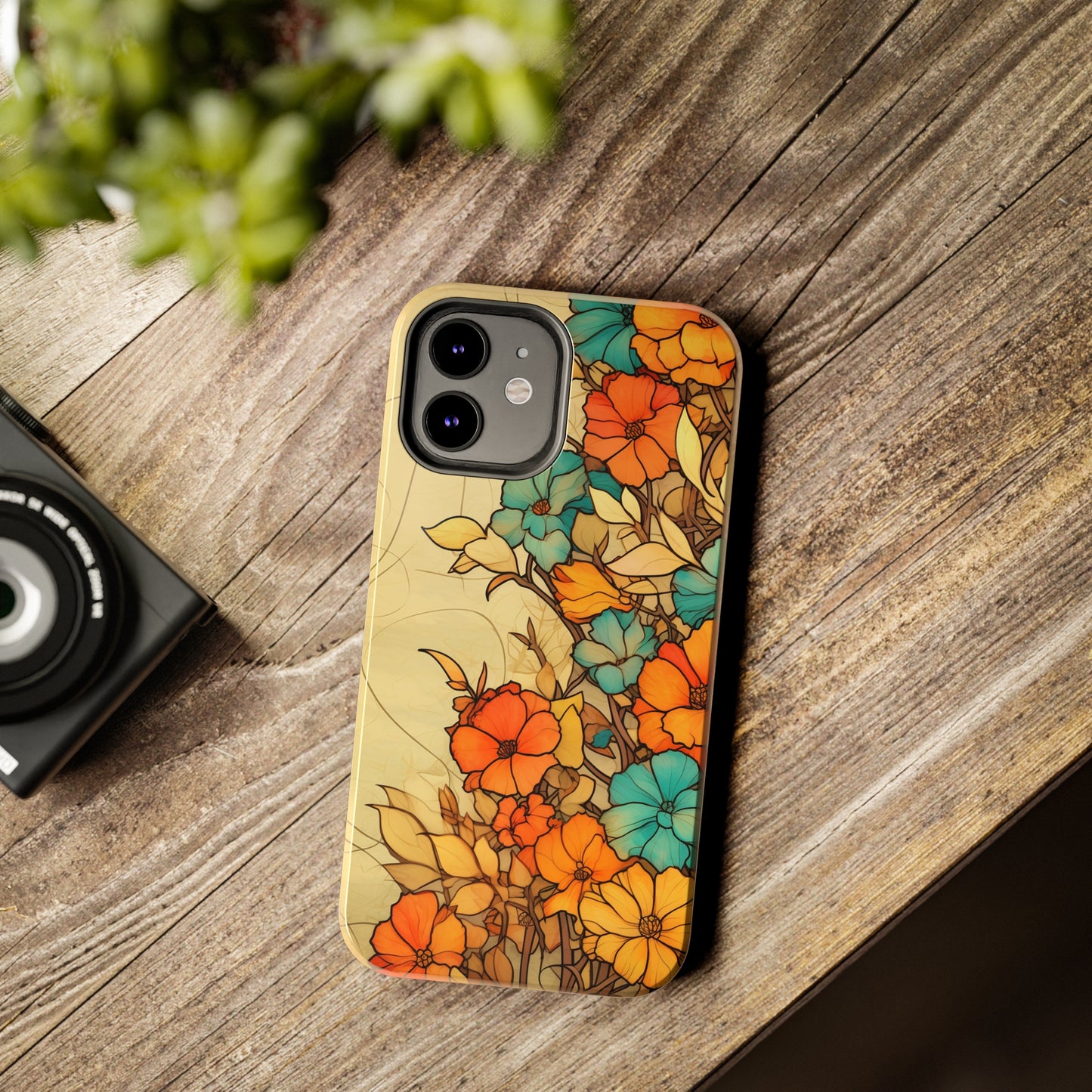 Pretty Vintage Floral iPhone Case | Elegance Meets Nostalgia in Every Detail