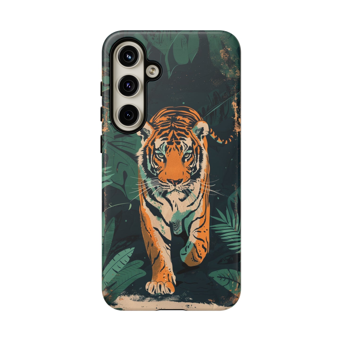 Retro Jungle Tiger Phone Case