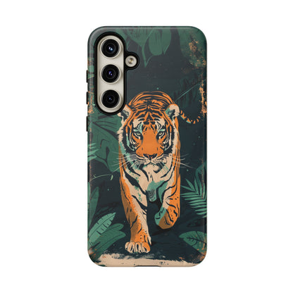 Retro Jungle Tiger Phone Case