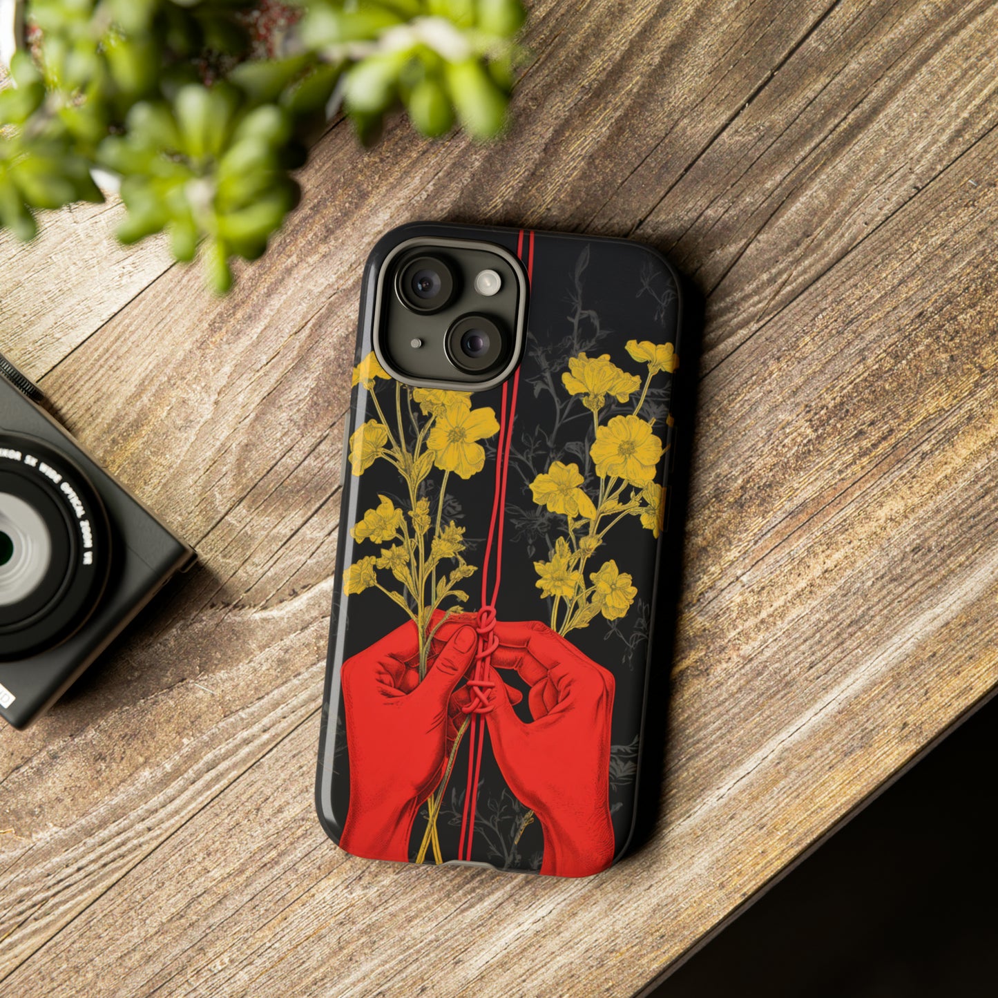 We Are All Connected Floral Phone Case