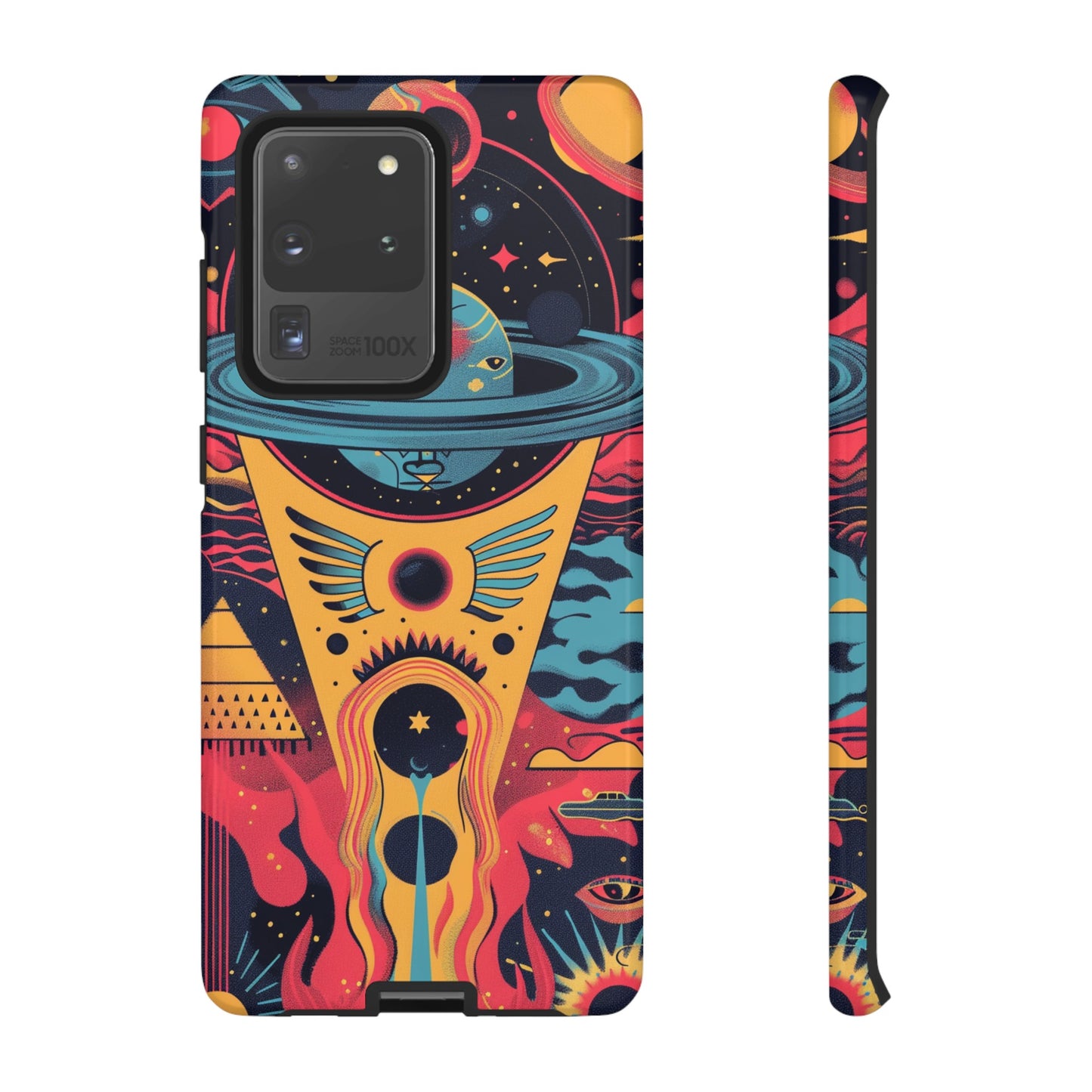 Cosmic Journey Space and Time Phone Case