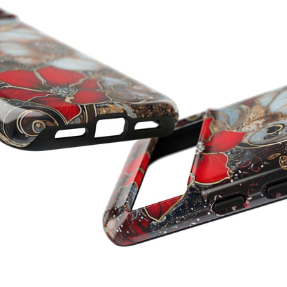 Stained Glass Floral Paisley Explosion Phone Case