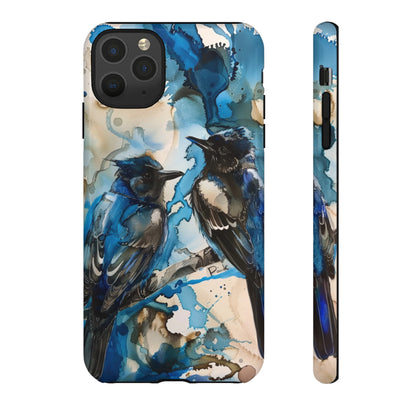 Blue Bird Watercolor Phone Case