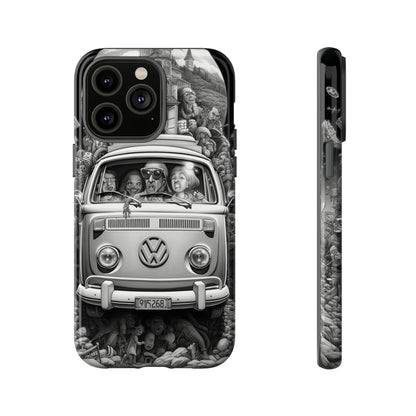 Vintage VW Camper Van iPhone Case