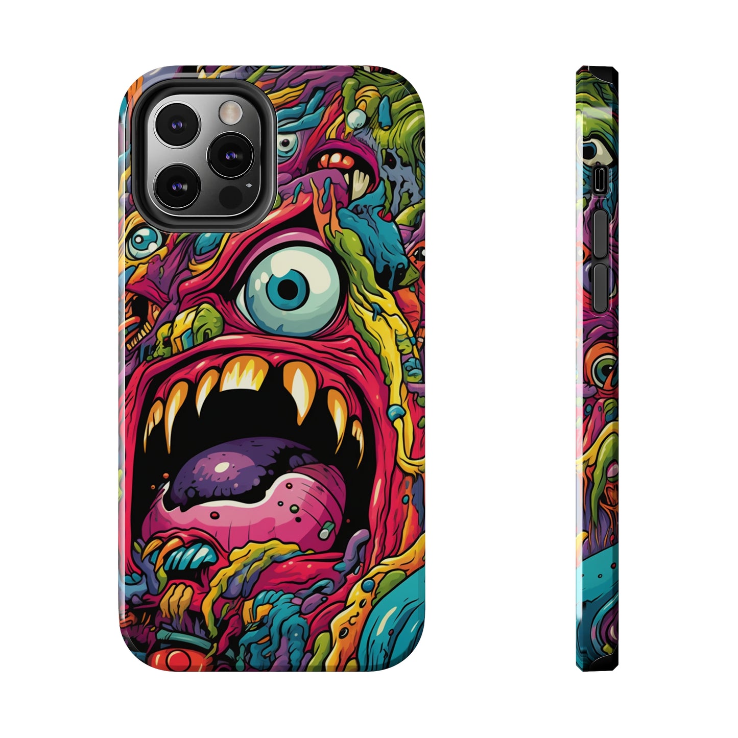 Vibrant tales of dreams and nightmares iPhone case