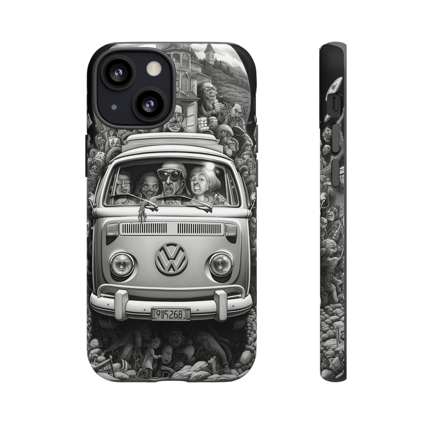 Vintage VW Camper Van iPhone Case