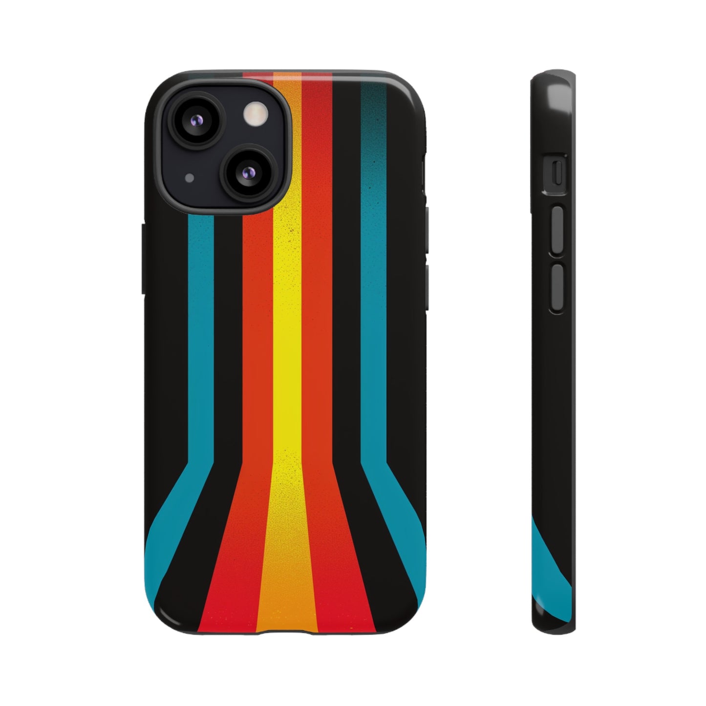 Retro Lines 1980s Flashback Phone Case