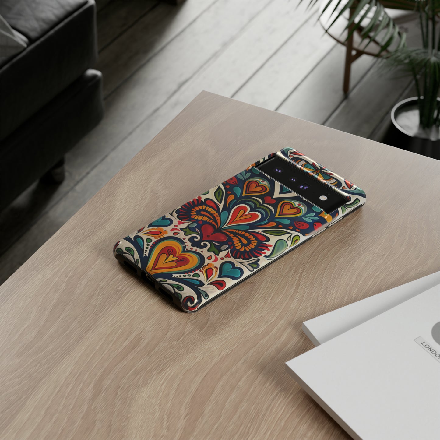 Mexican Style Mural Painting Phone Case