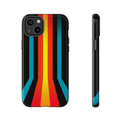 Retro Lines 1980s Flashback Phone Case