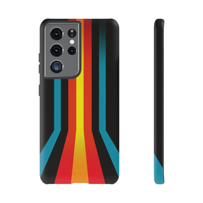 Retro Lines 1980s Flashback Phone Case